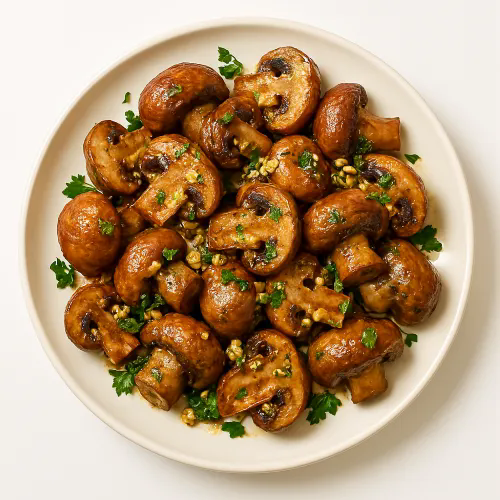 Breaded Garlic Mushrooms 
