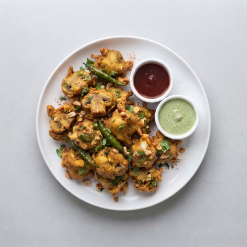 Button Mushroom Pakora 