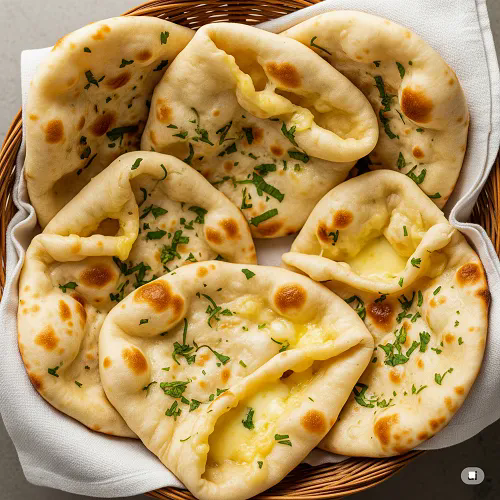 Spicy Chilli Cheese Nan Bread 
