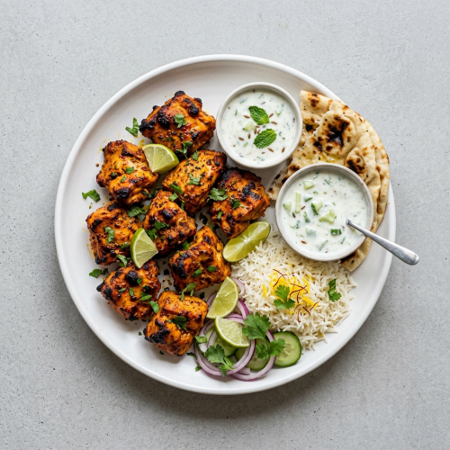 Tandoori Chicken Tikka Meal 