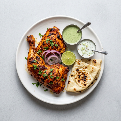 1/2 Tandoori Chicken (2 Pcs) 